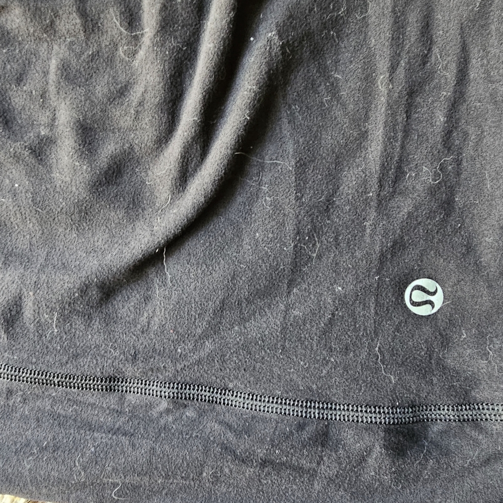 Lululemon Sporty Outdoor Women's Black Long Sleeve Top Size S-M - Picture 8 of 8